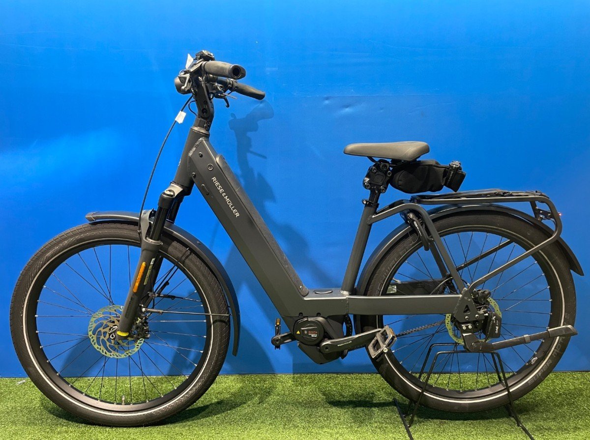 Riese & Muller Nevo4 GT Rohloff HS 750W Kiox High Speed (UITEGLEE Dark Grey Matt Dames 2024 - Afbeelding 3