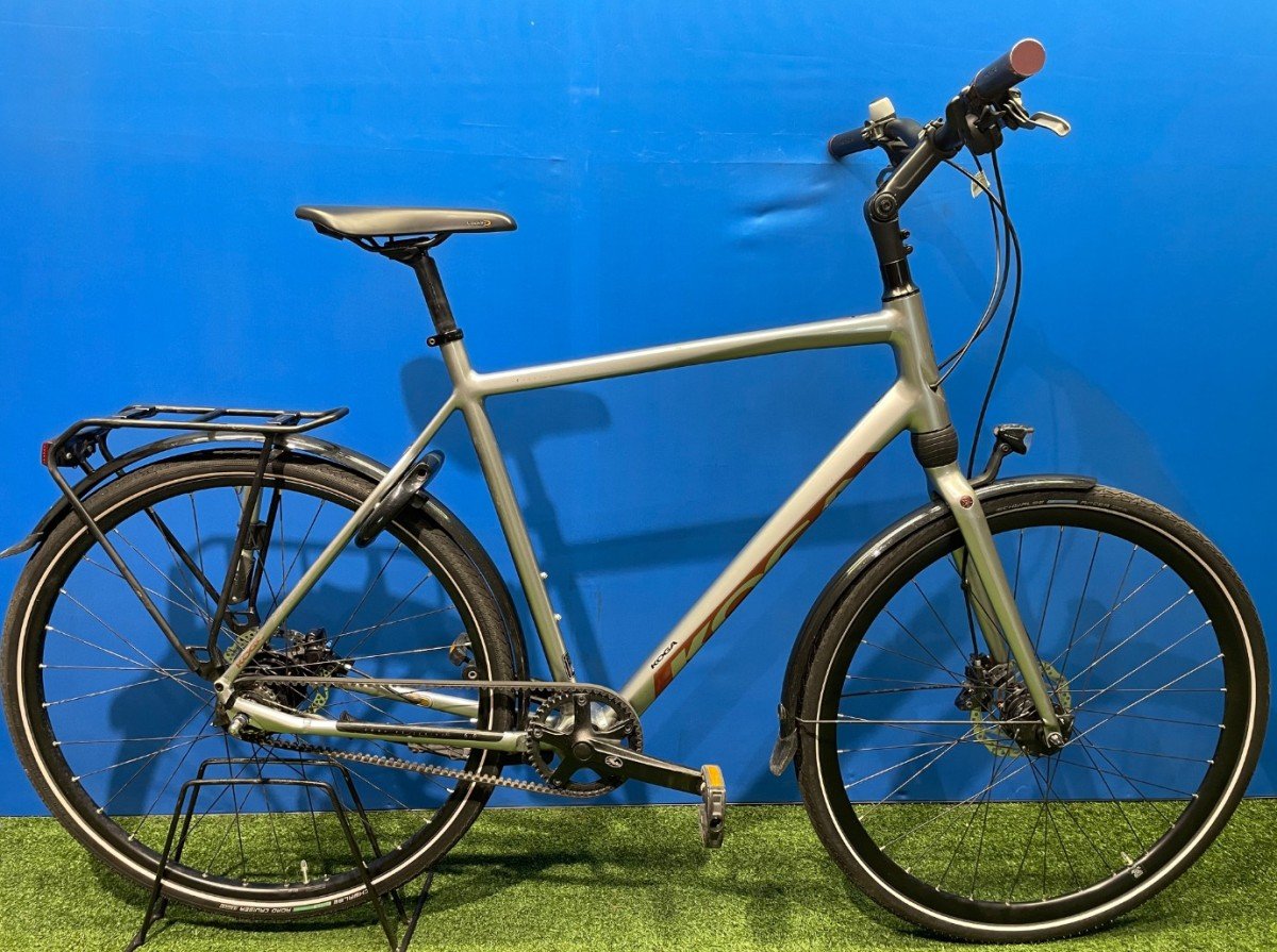 Koga F3 6.0 Belt Alfine 11 Silver Smoke Heren 2018