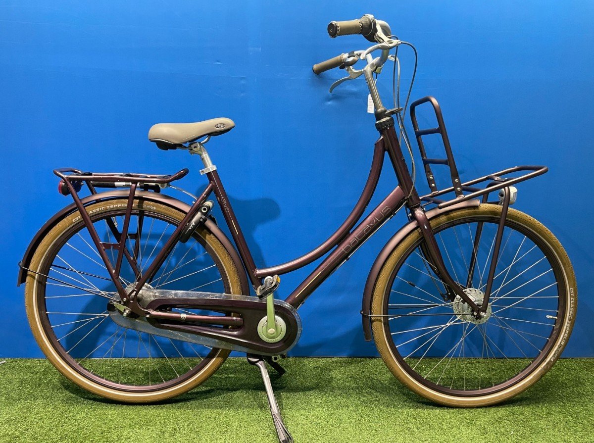 Batavus Diva Bruin/rood Dames