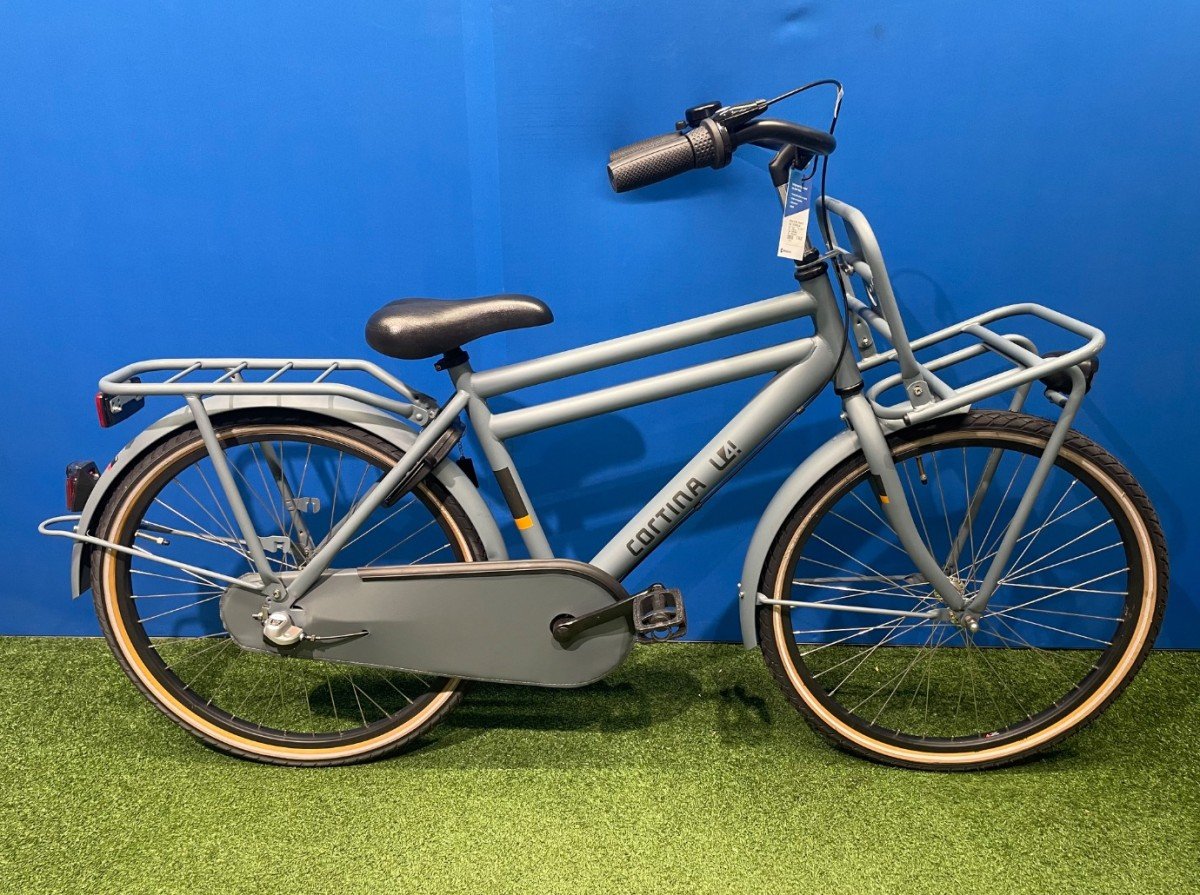 Cortina U4 Mini Transport 24 inch * AFLEVERKLAAR Mouse Grey Matt Jongens 2025