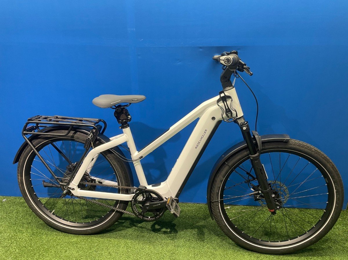 Riese & Muller Charger4 Mixte GT Vario 750wh Ceramic White Mixed 2023