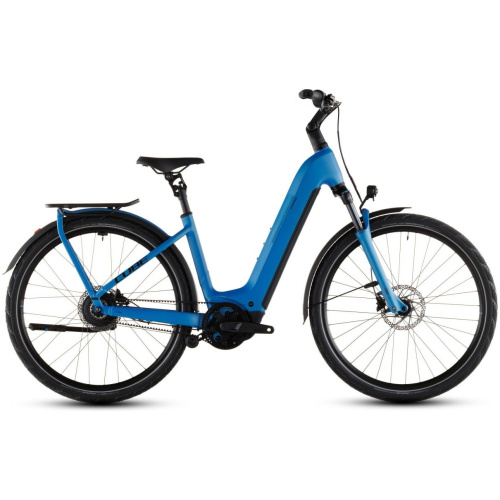 Cube (DUBBEL INGEVOERD) KATHMANDU HYBRID COMFORT PRO 80 AZURE/BLACK Lageinstap 2026