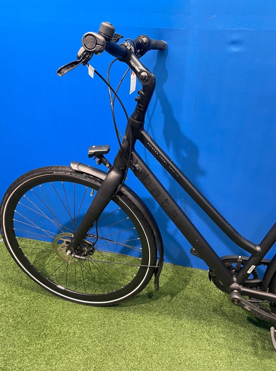Batavus Stratos Zwart Mat Dames 2022 - Afbeelding 5