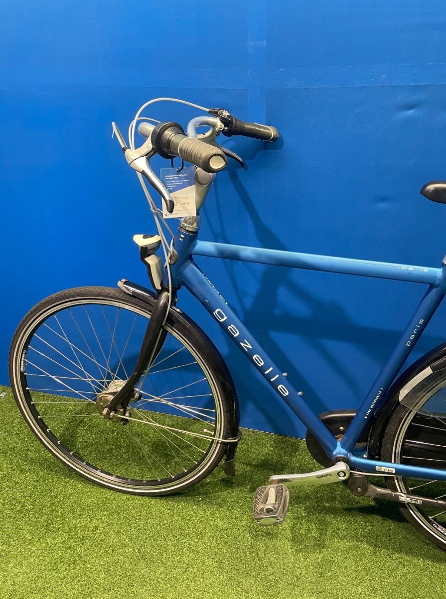 Gazelle Paris C3 Mat Blauw Heren - Afbeelding 5