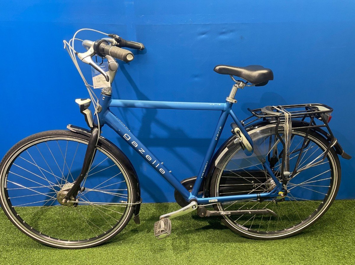 Gazelle Paris C3 Mat Blauw Heren - Afbeelding 3