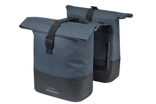 Basil Tas Cove MIK 28-32L Dubbel Achter Marine Blauw/Zwart Schwarz / Navy - Afbeelding 3