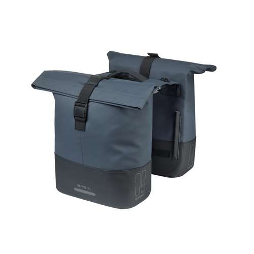 Basil Tas Cove MIK 28-32L Dubbel Achter Marine Blauw/Zwart Schwarz / Navy