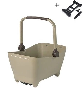 Basil Mand Dieren Buddy MIK 32L Achterdrager Brown Biscotti - Afbeelding 5