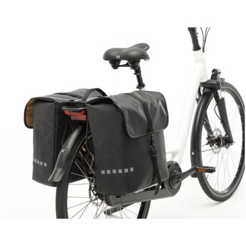 New Looxs Tas Odense MIK 39L Dubbel Achter Zwart Odense Black