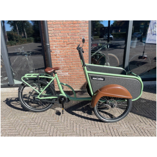 Soci.bike Compact - 720wh Bleekgroen 2024