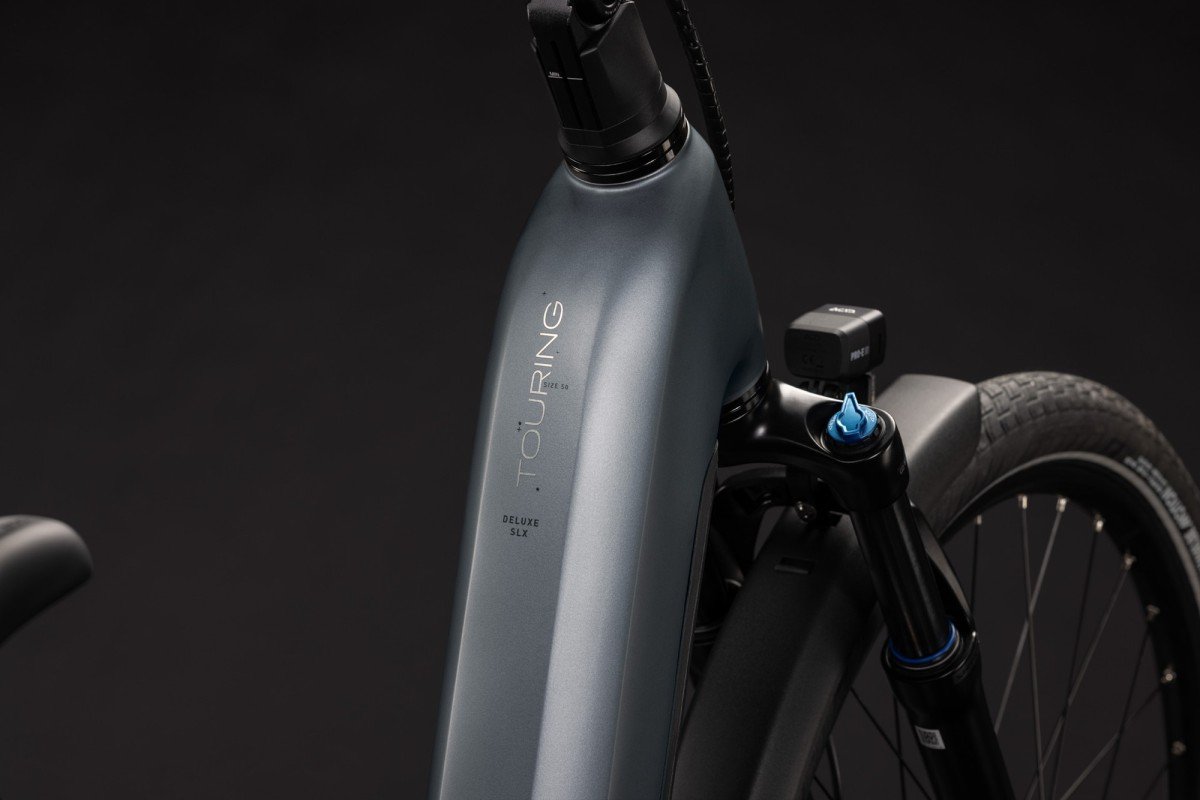 Cube TOURING HYBRID DELUXE SLX 800 SLABGREY/CHROME Dames 2027 - Afbeelding 6