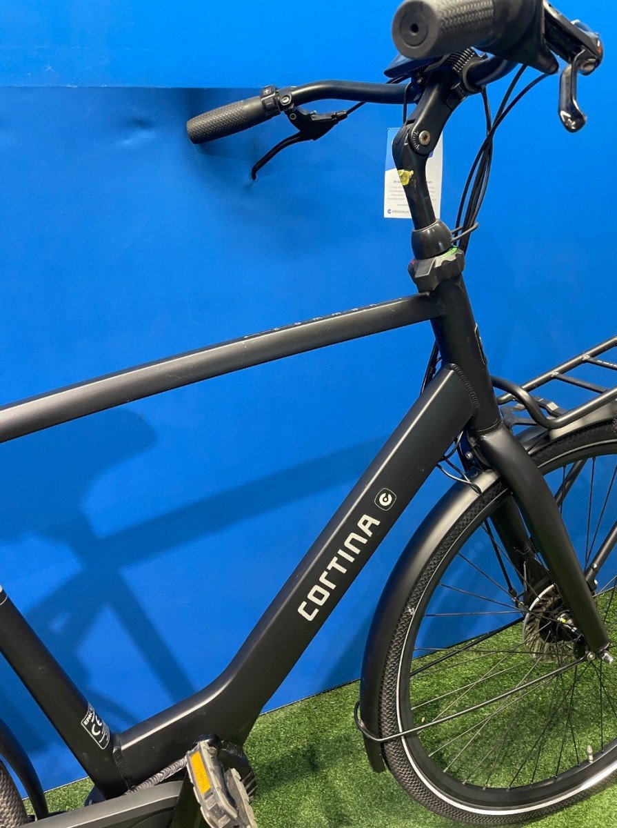 Cortina E-Common 450Wh Jet Black Matt Heren 2020 - Afbeelding 4