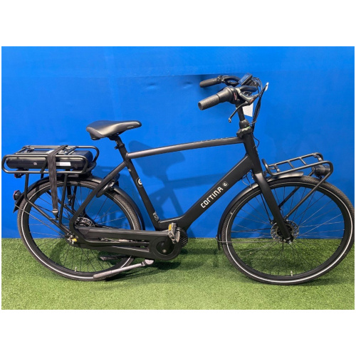 Cortina E-Common 450Wh Jet Black Matt Heren 2020