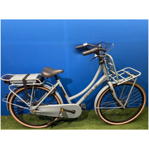 Cortina E-U4 Transport NIEUWE 500Wh ACCU Stormy Sea Matt Dames 2023