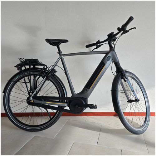 Gazelle Ultimate C8+ Hmb 500wh Desert Titanium Grey Mat Heren 2021