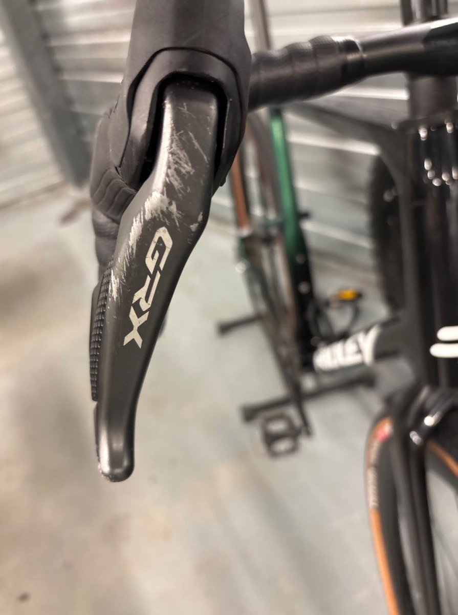 Ridley Kanzo Adventure GRX800 DI2 1x11 D1114As Black Black Stellargreen White Gloss Heren 2024 - Afbeelding 7